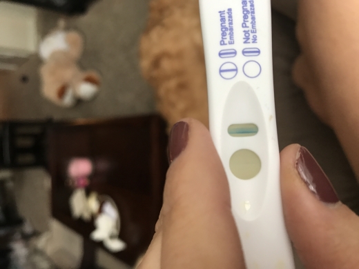 CVS Early Result Pregnancy Test, 8 Days Post Ovulation, Cycle Day 20