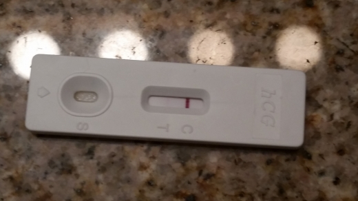 New Choice (Dollar Tree) Pregnancy Test, 11 Days Post Ovulation, Cycle Day 25