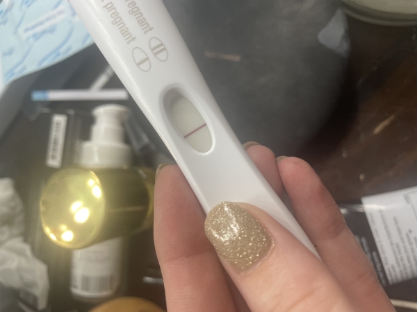 First Response Early Pregnancy Test, 9 Days Post Ovulation, Cycle Day 27
