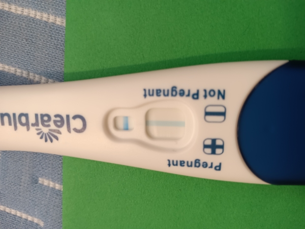 Clearblue Advanced Pregnancy Test, 12 Days Post Ovulation, Cycle Day 23