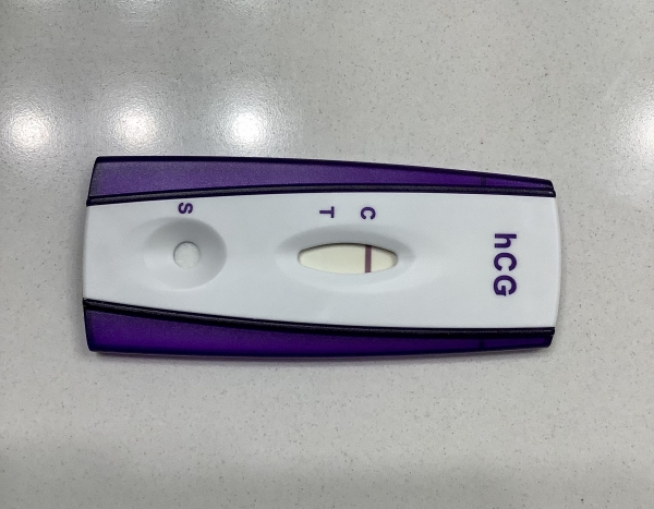 Equate Pregnancy Test, Cycle Day 23
