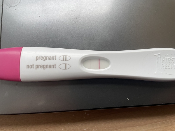 First Response Early Pregnancy Test, 16 Days Post Ovulation, FMU