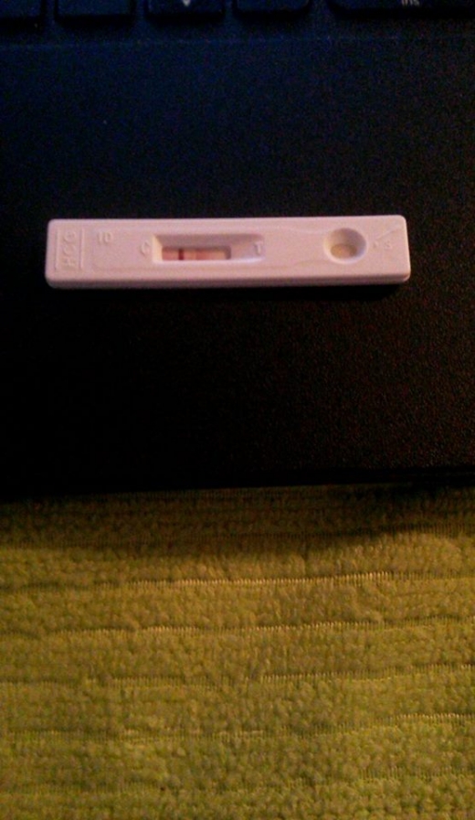 U-Check Pregnancy Test, 21 Days Post Ovulation, FMU, Cycle Day 45
