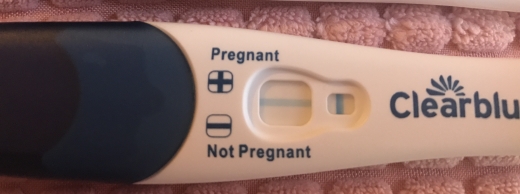Clearblue Plus Pregnancy Test, FMU, Cycle Day 26