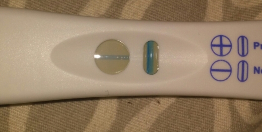 Walgreens One Step Pregnancy Test, 12 Days Post Ovulation, FMU, Cycle Day 26