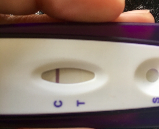 First Signal One Step Pregnancy Test, 13 Days Post Ovulation, FMU, Cycle Day 27
