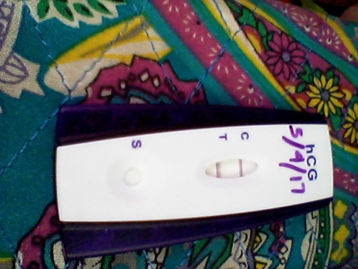 Home Pregnancy Test, Cycle Day 35
