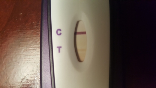 Generic Pregnancy Test, 11 Days Post Ovulation, FMU, Cycle Day 27