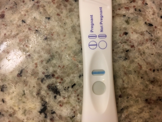 CVS Early Result Pregnancy Test, 12 Days Post Ovulation, Cycle Day 27