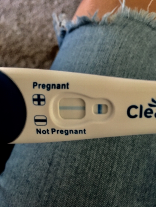 Clearblue Advanced Pregnancy Test, 9 Days Post Ovulation, Cycle Day 23