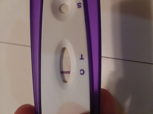 First Signal One Step Pregnancy Test, 14 Days Post Ovulation, FMU, Cycle Day 29
