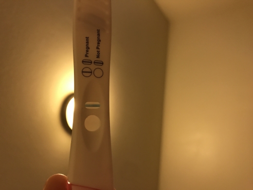 Home Pregnancy Test, 8 Days Post Ovulation, Cycle Day 26