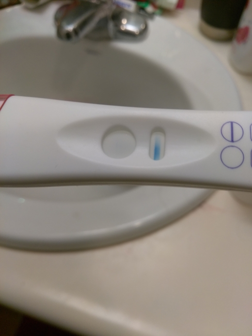 CVS Early Result Pregnancy Test, 12 Days Post Ovulation, Cycle Day 29