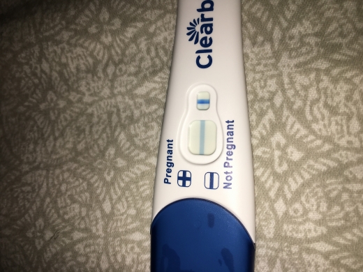 Clearblue Plus Pregnancy Test, 12 Days Post Ovulation, FMU, Cycle Day 45