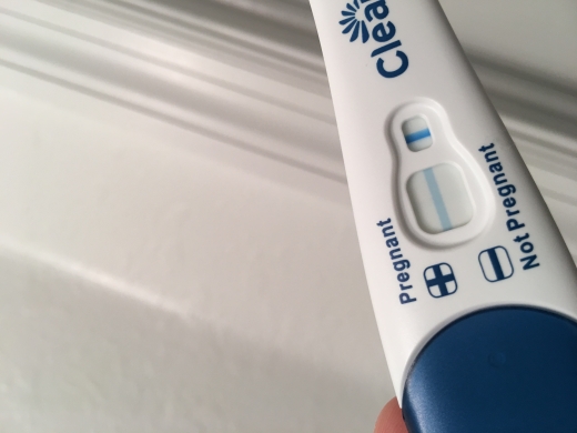 Clearblue Plus Pregnancy Test, 11 Days Post Ovulation, Cycle Day 44