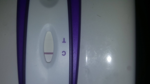 New Choice (Dollar Tree) Pregnancy Test, 6 Days Post Ovulation, Cycle Day 19