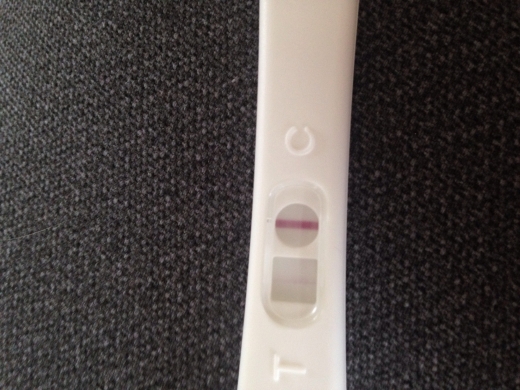 Generic Pregnancy Test, 11 Days Post Ovulation, FMU, Cycle Day 25