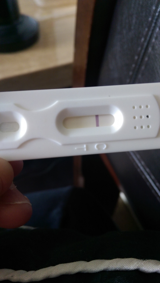 New Choice (Dollar Tree) Pregnancy Test, 20 Days Post Ovulation, Cycle Day 41