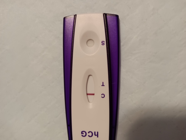 Walgreens One Step Pregnancy Test, 19 Days Post Ovulation, FMU, Cycle Day 32