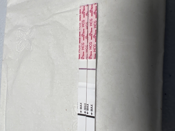 Easy-At-Home Pregnancy Test, 9 Days Post Ovulation, Cycle Day 21