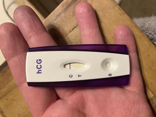 First Signal One Step Pregnancy Test, 6 Days Post Ovulation