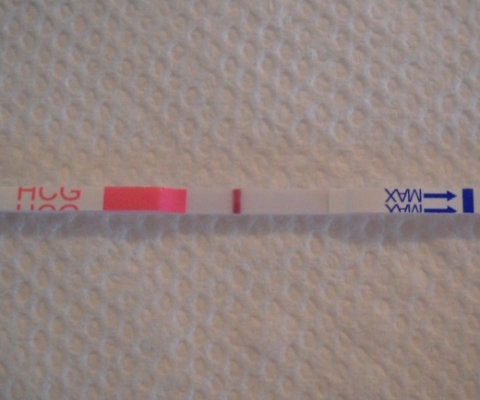 Generic Pregnancy Test, 9 Days Post Ovulation, FMU