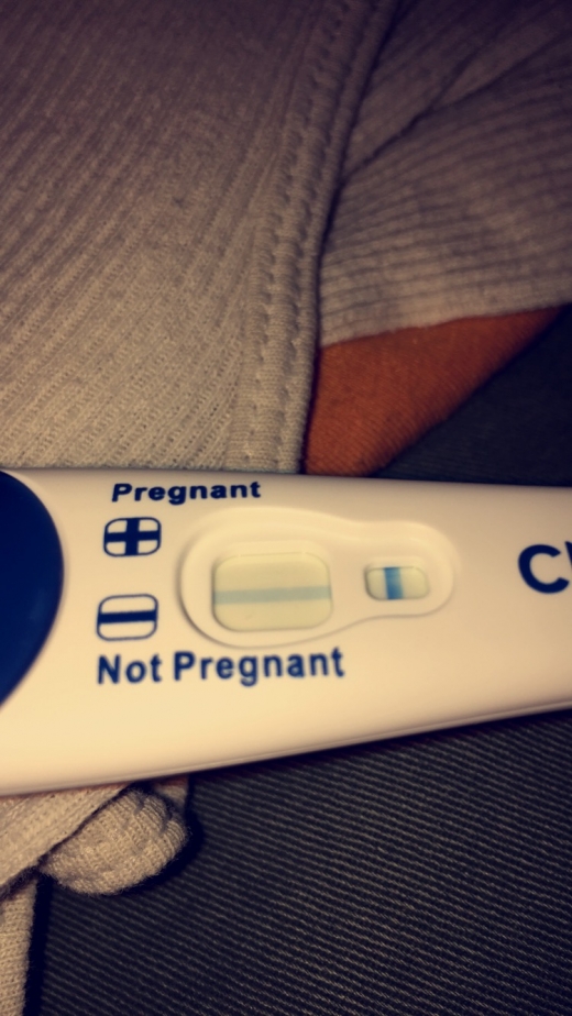 Clearblue Plus Pregnancy Test, 6 Days Post Ovulation, Cycle Day 18
