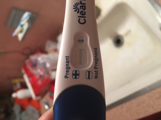 Clearblue Plus Pregnancy Test, 18 Days Post Ovulation, Cycle Day 32