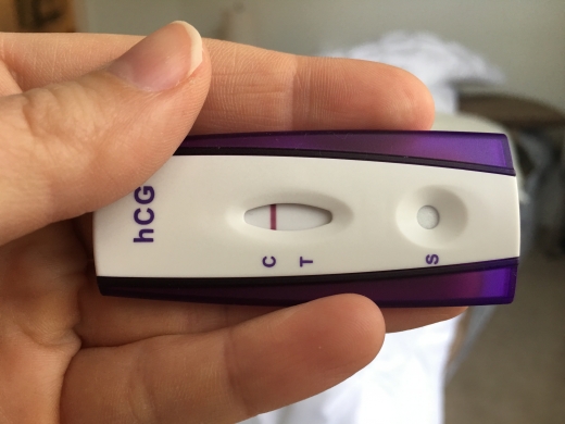 First Signal One Step Pregnancy Test, 10 Days Post Ovulation, Cycle Day 24