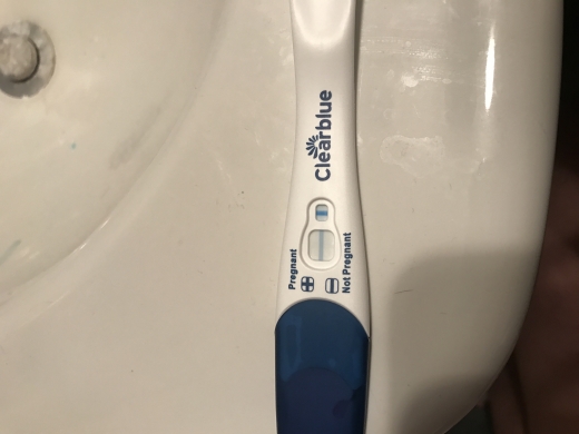 Clearblue Plus Pregnancy Test, 10 Days Post Ovulation, Cycle Day 33