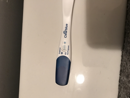 Clearblue Plus Pregnancy Test, 10 Days Post Ovulation, Cycle Day 33