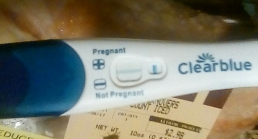 Clearblue Plus Pregnancy Test, Cycle Day 38