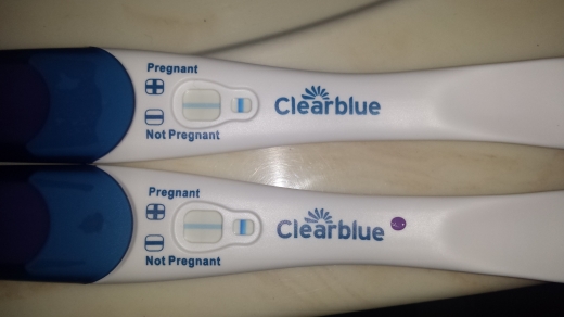 Clearblue Plus Pregnancy Test, FMU, Cycle Day 42
