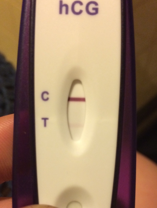 Generic Pregnancy Test, 12 Days Post Ovulation, FMU, Cycle Day 27