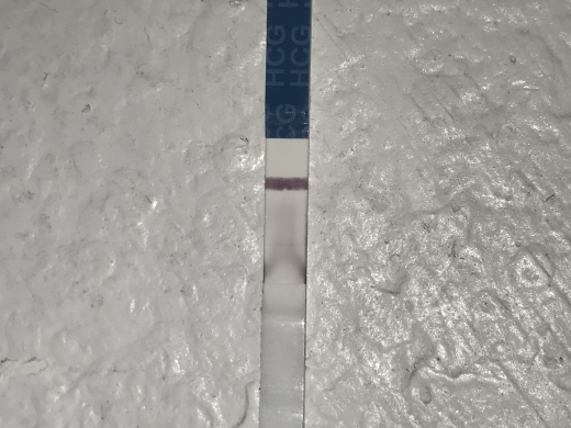 Home Pregnancy Test, 10 Days Post Ovulation, Cycle Day 31