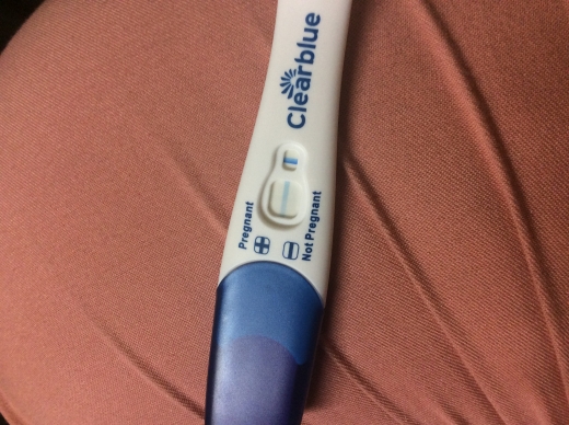 Clearblue Advanced Pregnancy Test, 15 Days Post Ovulation