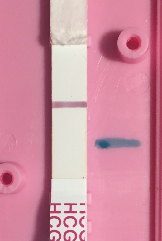 New Choice Pregnancy Test, 10 Days Post Ovulation, Cycle Day 29