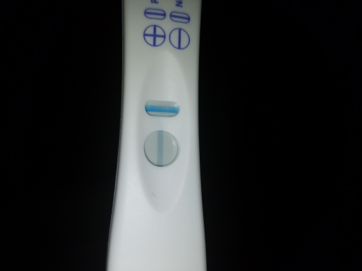 Walgreens One Step Pregnancy Test, FMU, Cycle Day 29