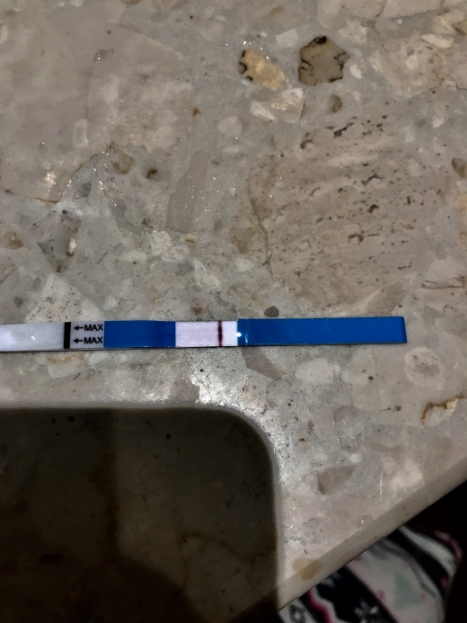 Wondfo Test Strips Pregnancy Test, 13 Days Post Ovulation, FMU, Cycle Day 22