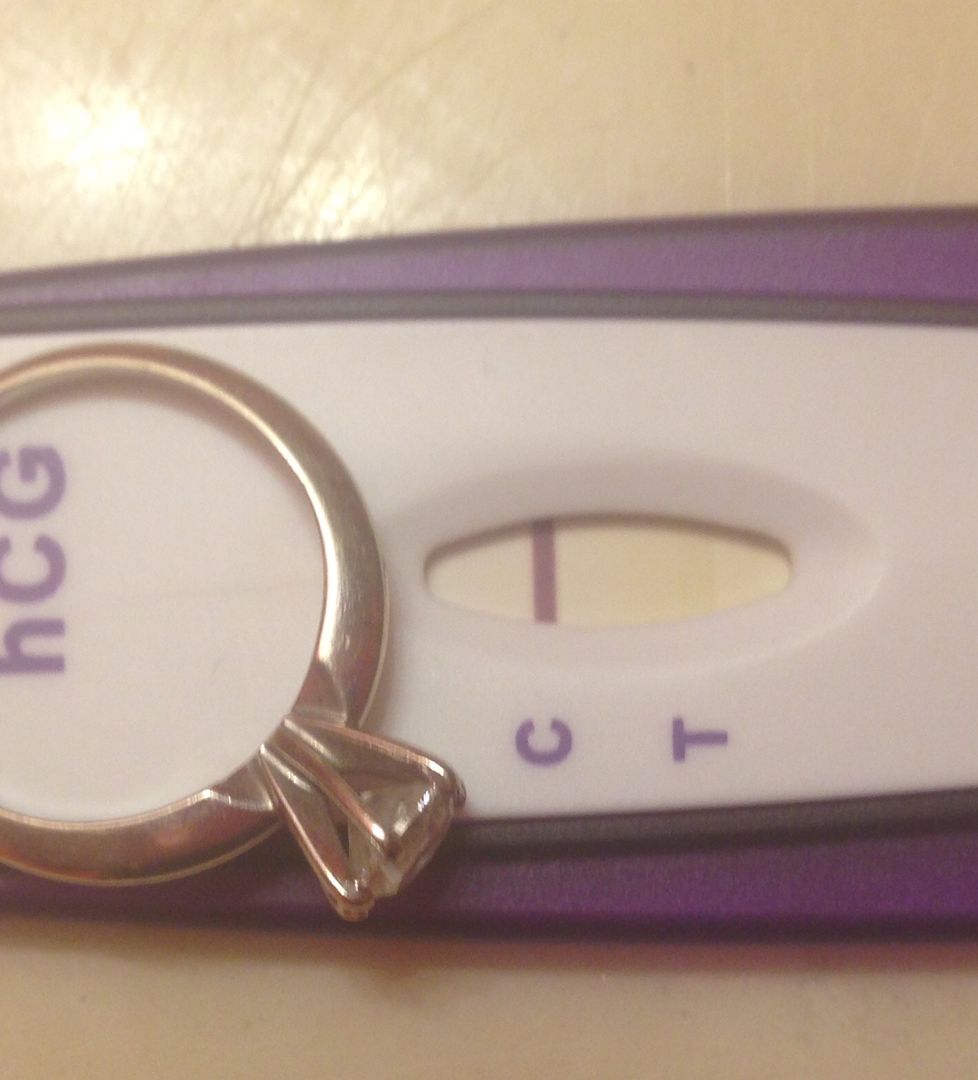 First Signal One Step Pregnancy Test, 7 Days Post Ovulation, Cycle Day 21
