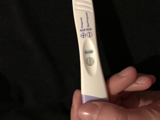 Equate One Step Pregnancy Test, Cycle Day 28