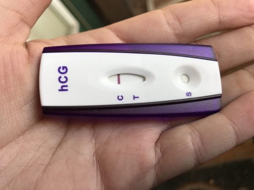 Generic Pregnancy Test, 9 Days Post Ovulation