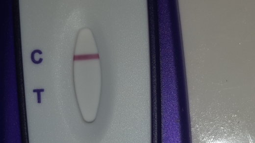 First Signal One Step Pregnancy Test, 8 Days Post Ovulation, Cycle Day 22