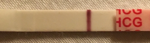 Wondfo Test Strips Pregnancy Test, 11 Days Post Ovulation, Cycle Day 29