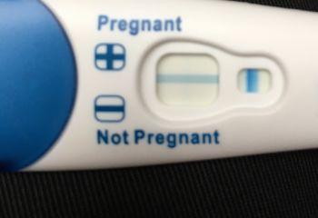 Clearblue Plus Pregnancy Test, 12 Days Post Ovulation, FMU, Cycle Day 27
