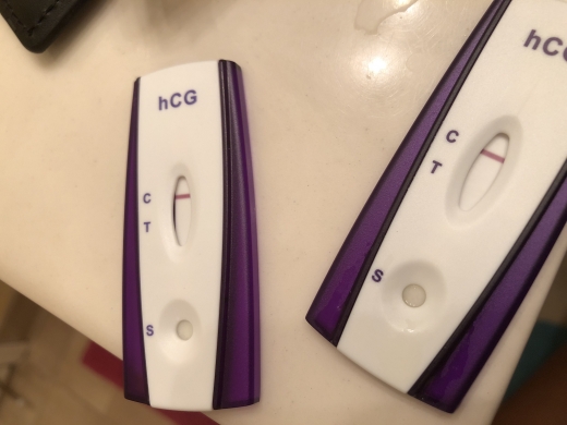 First Signal One Step Pregnancy Test, 15 Days Post Ovulation, Cycle Day 33