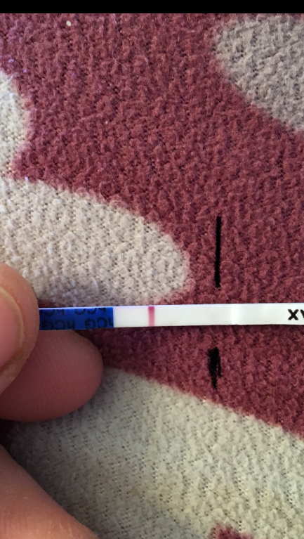 Home Pregnancy Test, 16 Days Post Ovulation, Cycle Day 29
