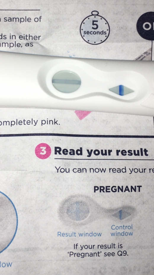 Clearblue Plus Pregnancy Test, 12 Days Post Ovulation, Cycle Day 35