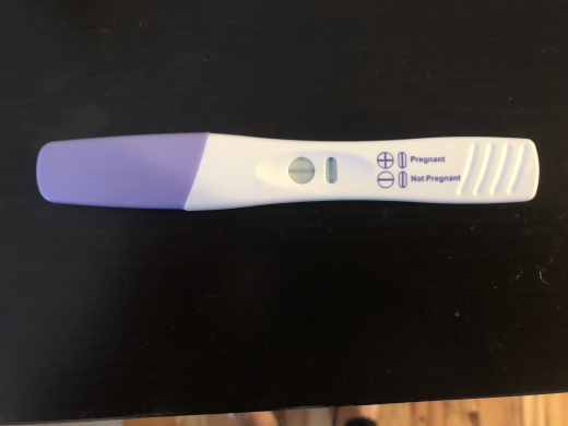 CVS One Step Pregnancy Test, 12 Days Post Ovulation, Cycle Day 26