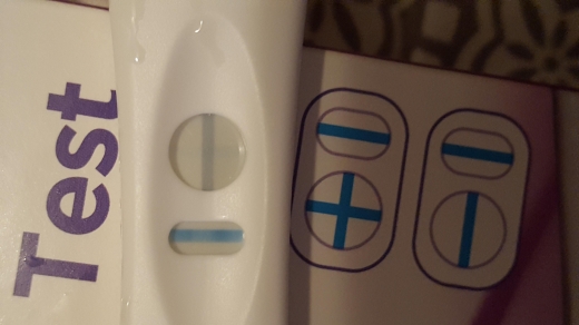 Equate One Step Pregnancy Test, 8 Days Post Ovulation, FMU, Cycle Day 36